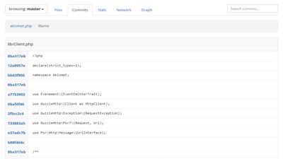 Commits
