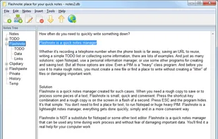 Flashnote screenshot 1