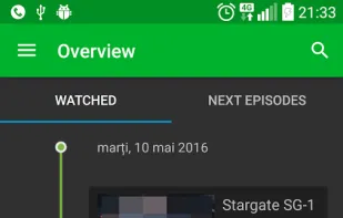 TV Series Collector screenshot 1