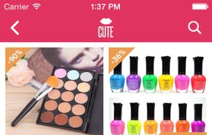 Cute - Beauty Shopping screenshot 1