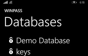WinPass screenshot 1