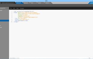 Intel XDK screenshot 1