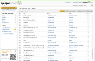 Amazon Cloud Player screenshot 1