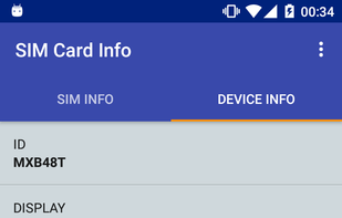 SIM Card Info screenshot 1