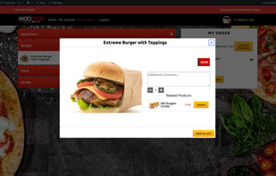 WooFood screenshot 2