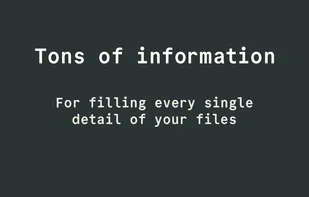 Metadata edition page