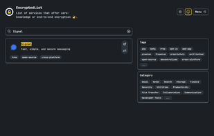 EncryptedList screenshot 3