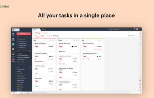All your tasks in a single place