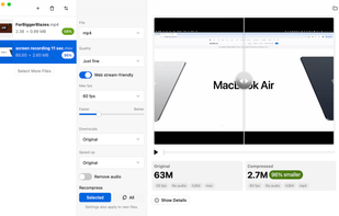 Compresso Desktop screenshot 1