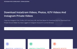 Instagram Images and Video Downloader screenshot 1