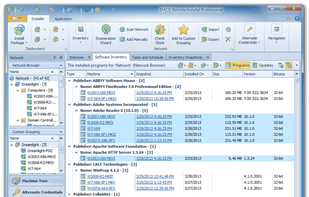 EMCO Remote Installer running on Windows 7