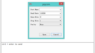 pqcom on Windows
