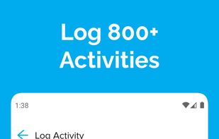Log 800+ activities