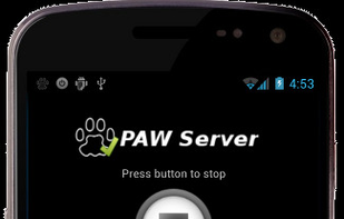 PAW Server screenshot 1