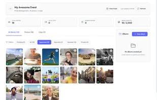 Event management & moderation