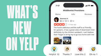 Yelp announces exciting updates: AI-powered search, video reviews, and satisfaction guarantee program image