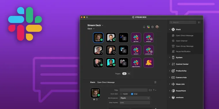 Elgato launches official Slack plugin for Stream Deck devices and mobile app image
