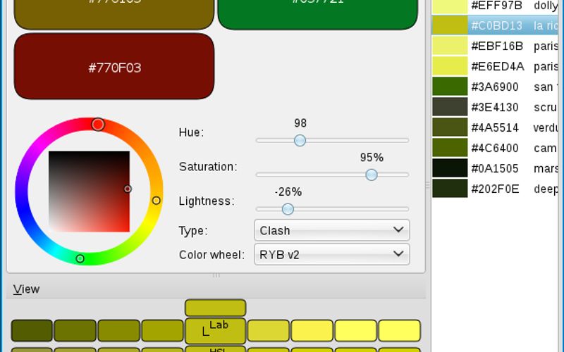 Cyotek Color Palette Editor - Color palette editing made easy • Cyotek