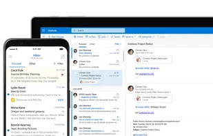 Microsoft Exchange screenshot 1