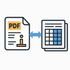 PDF2TABLE icon