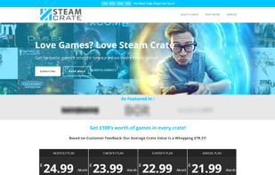 SteamCrate screenshot 1