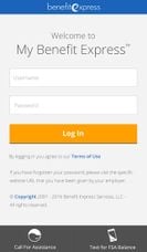 My Benefit Express™ Mobile screenshot 1