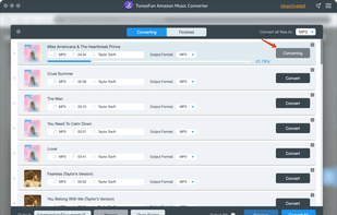 TunesFun Amazon Music Conveter screenshot 1