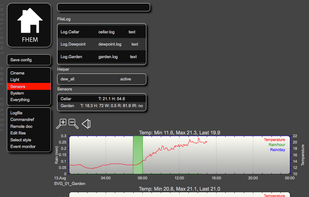 FHEM screenshot 2