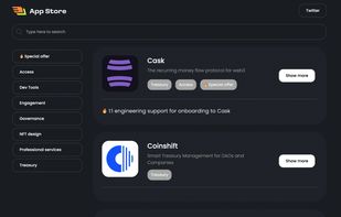 SuperDAO screenshot 2