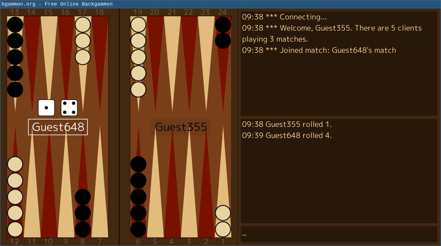 247 Backgammon : L2P on this great software - Backgammon Rules