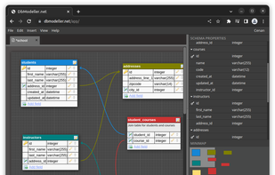DbModeller screenshot 1