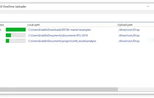 OneDrive Uploader YellowRobot.XYZ screenshot 1