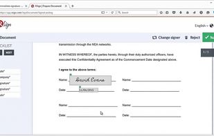 RSign eSignatures Prepare