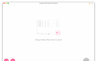 AudFree DRM Audio Converter screenshot 1