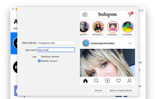 Create your own apps based on almost any web page