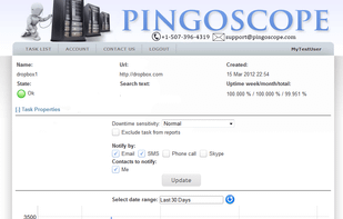 Pingoscope screenshot 1