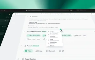 Build modular ad briefs