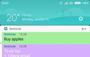 Notinote screenshot 2