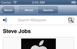 Quotebook screenshot 2