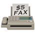 5 Dollar Fax icon