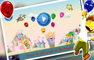 Ninja Baby Balloon Smasher hit screenshot 1