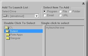 myLauncher screenshot 1