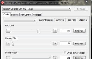 Clocks tab