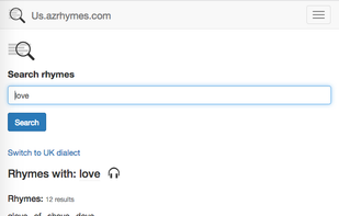AZRhymes screenshot 1