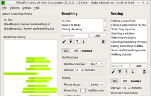 Mindfulness at the Computer screenshot 1