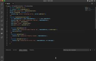 Basic usage of mirrord's VS Code extension.