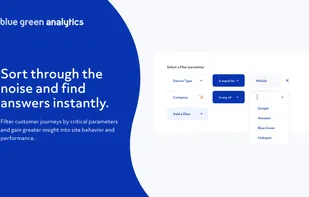 Blue Green Analytics screenshot 2
