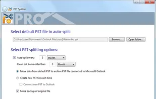 Free AutoArchive tool.
Select the schedule of autoarchiving and set other options.