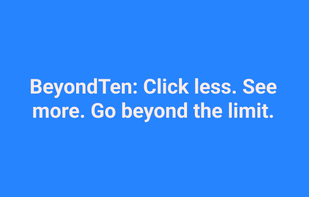 Image show the Slogan of BeyondTen - 100 Search Result on Google