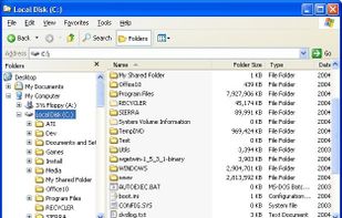 Show the Foldersize in Windows Explorer in Windows 2000 & XP